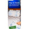 Camco Pop-A-Towel- Mountable or Portable Paper Towel Holder Dispenser, Keep Paper Towels Clean, Conserve Space in Your RV Kitchen (White) (57111) White
