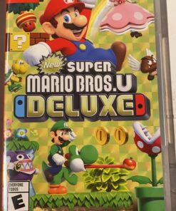 New Super Mario Bros. U Deluxe - US Version Nintendo Switch Standard 38 71E0GJ6OW6L
