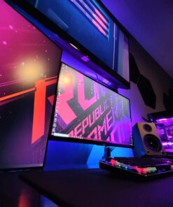 Govee TV LED Backlight with APP Control, Music Sync, Scene Modes, 6.56FT with RGBIC Color Changing for 30-50 inch TVs, USB Powered 40 71E0GYkuQL