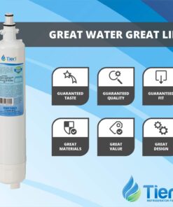 Tier1 RPWF Refrigerator Water Filter 3-pk | Replacement for GE RPWF (NOT RPWFE), WSG-4, MPF15350, DWF-36, R-3600, OPFG3-RF300, RWF3600A, WD-RPWF, WF277, Fridge Filter 13 71E0KYudJjL