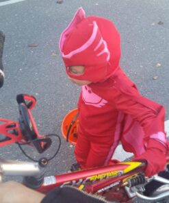 PJ Masks Owlette Deluxe Toddler Costume Medium (3T-4T) Red 44 71E0LZRD2jL