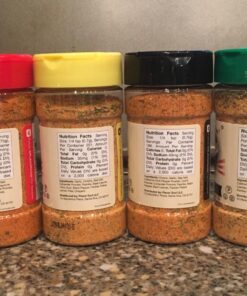 Flavor God Classic Seasoning Combo Pack - 4 Spices For Cooking Chicken, Beef, Seafood & Eggs Classic Combo 5.00 Ounce (Pack of 4) 32 71E0d9wrcVL 1