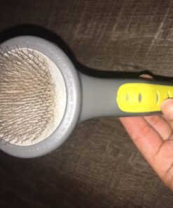 JW Petmate GripSoft Cat Brush, White & Blue, One Size 18 71E1LejWAaL