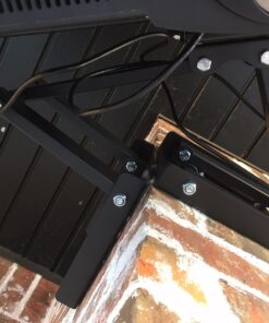 Mount-It! Corner TV Mount | Premium Swivel Full Motion Caddy Corner Wall Bracket for 37-63 inch Flat Panel Screens VESA up to 800x400, 132 lb Capacity, Black 81 71E1SnHIJ2L