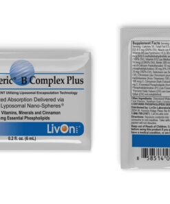 Lypo–Spheric B Complex Plus – 30 Packets – 195 mg B Vitamins, Minerals & Cinnamon Per Packet – Liposome Encapsulated for Improved Absorption – 100% Non–GMO 8 71E1sY nXsL