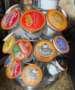 Two Rivers Coffee Flavored Coffee Pods Compatible with Keurig K Cup Brewers, Assorted Variety Pack Flavored Coffee, 40 Count Assorted Flavored Variety 40 Count (Pack of 1) 53 71E25cIqpNL