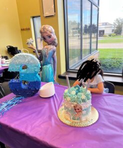 Frozen's Elsa The Snow Queen Airwalker Birthday Balloons Decoration - 57" Inches 20 71E3E9rkkKL