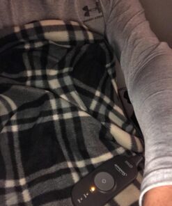 Sunbeam Royal Ultra Rodeen Blue Plaid Heated Personal Throw / Blanket, Cozy-Warm, Adjustable Heat Settings 37 71E3fY5 WHL