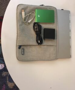 Lacdo Laptop Sleeve Case for 14 inch New MacBook Pro A2442 M1 / Old 13 inch MacBook Air Pro 2010-2017/13.5" Surface Book 3 2 / Asus Zenbook, Jumper HP Dell Acer Lenovo Chromebook Computer Bag, Grey 70 71E5hXf2FyL