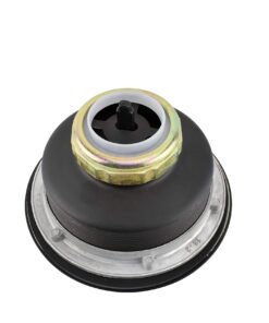 Plumb Pak K5414BLK Keeney Stainless Steel Kitchen Sink Strainer with Fixed Post Basket, Fits Standard 3-1/2-Inch Openings, 3-1/2 In. to 4 In, Black 31 71E5mSt8m0L