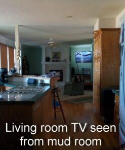 Power Practical LED Lights for TV Backlight - Luminoodle, USB Powered TV LED Light Strip w/ Bias Ambient Lighting for Home Theater - True White - Size (24"-29” TV) Medium (24 in-29 in TV, White) 65 71E5sFhIL