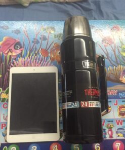 THERMOS Stainless King Vacuum-Insulated Beverage Bottle, 40 Ounce, Blue 49 71E5sUF2eL