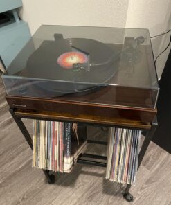 Fluance RT81 Elite High Fidelity Vinyl Turntable Record Player with Audio Technica AT95E Cartridge, Belt Drive, Built-in Preamp, Adjustable Counterweight, High Mass MDF Wood Plinth - Walnut 49 71E5sYrMxqL