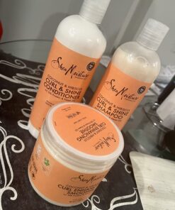 Shea Moisture Curly Hair Products, Coconut & Hibiscus Curl Enhancing Smoothie with Shea Butter, Sulfate Free, Paraben Free Hair Cream for Anti-Frizz, Moisture & Shine, Family Size, 16 Fl Oz 16 Ounce (Pack of 1) 31 71E5w 6vUkL