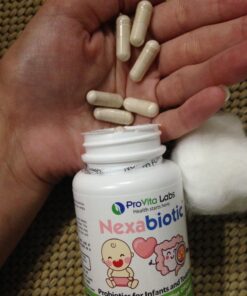 DrFormulas Nexabiotic Probiotic Powder for Babies, Infants & Kids Probiotics with Saccharomyces Boulardii, L. Acidophilus, B. Infantis Better Than Gripe Water or Baby Drops, 30 Servings 32 71E61f8vIuL