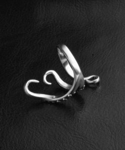 Vintage Titanium Steel Octopus Sea Monster Squid Kraken Punk Antique Ring Retro 20 71E6x5dU8xL
