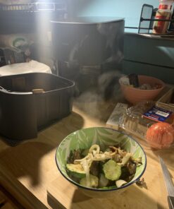 COSORI Air Fryer Pro LE 5-Qt Airfryer, Quick and Easy, UP to 450℉, Quiet, 85% Oil less, 130+ Recipes, 9 Customizable Functions, Mini Pizza Oven, Compact, Dishwasher Safe 39 71E71tNZOdL