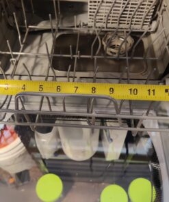 Hermitlux Countertop Dishwasher, 5 Washing Programs Portable Dishwasher With 5-Liter Built-in Water Tank For Glass Door 64 71E83lyCWEL