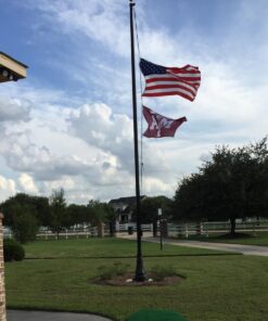 Grace Alley American Flag: American Made 4x6 FT US Flag Made in USA - Embroidered Stars and Sewn Stripes. This American Flag Meets The US Flag Code. 37 71E8gog4CXL