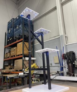 JACKYLED L Shape 4-Pin LED Connectors 10-Pack with 22Pcs Clips 10mm for Strip Lights 50 71E8qvPLoFL