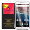 ILLUMISHIELD Glass Screen Protector Compatible with Motorola Moto G4 Plus (2-Pack) Anti-Scrach, Case Friendly and No-Bubble Clear Tempered Glass 34 71EA468gkL