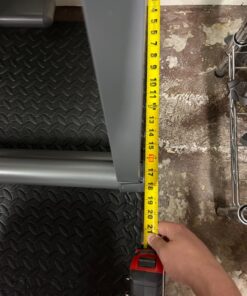 INNOVA HEALTH AND FITNESS ITM5900 Advanced Heat and Massage Inversion Table, Gray/Black 77 71EAYKdfGRL