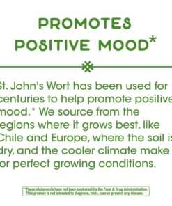 Nature's Way Premium St. John’s Wort Herb, Promotes A Positive Outlook*, 700 mg per serving, 180 Vegan Capsules 21 71EAzzLbVdL