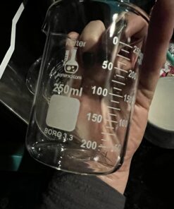 Karter Scientific, 3.3 Boro, Griffin Low Form, Glass Beaker Set - 6 Sizes - 10ml, 50ml, 100ml, 250ml, 500ml, 1000ml 36 71EB2IpNLzL 1