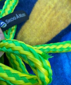 Skog Å Kust Premium PWC Dock Lines | 2-Pack Heavy Duty Braided Ropes, 1/2'' x 7ft & 14ft Lengths, with 316 Stainless Steel Clip 12mm (1/2 inch) dimeter rope 2-Pack: 7 & 14 ft Yellow & Green 19 71EB8vOZDlL