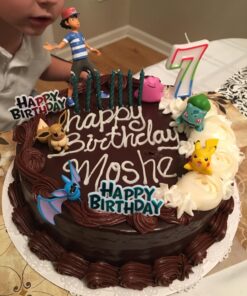 Pokémon Battle Figure Multi Pack Toy Set with Launching Action - Generation 1 - Includes Ash, Pikachu, Eevee, Bulbasaur, Ditto & Zubat - 6 Pieces - Ages 4+ 28 71EC1G1 OJL