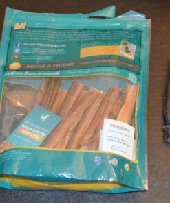 Best Bully Sticks All Natural 6 Inch Thick Bully Sticks for Large Dogs - USA Baked & Packed - 100% Free-Range Grass-Fed Beef - Single-Ingredient Grain & Rawhide Free Dog Chews - 18 Pack 6" (18 Pack) 50 71EC6qBJiHL 1