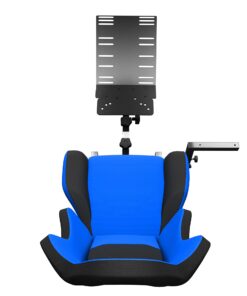 OpenWheeler Advanced Racing Seat Driving Simulator Gaming Chair with Gear Shifter Mount Blue 17 71ECDKRzonL