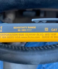 Fluke 1AC-A1-II VoltAlert Non-Contact Voltage Tester, Pocket-Sized, Voltage Detection Range 90 V to 1000 V AC, Audible Beeper, Silent Mode, Includes Batteries And 2 Year Warranty, CAT IV Rating 28 71ECV8X9nL