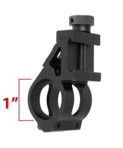 Monstrum Tactical 1" Offset Picatinny Rail Mount for Flashlights 31 71ECyYauVxL