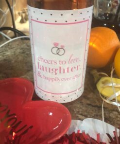 Pixelverse Design Bachelorette Wine Bottle Labels - 4" x 5" (6 pack) Bridal Shower Party Favors Gifts Bridesmaids Engagement Wedding Decorations Bride Maid of Honor Reception 33 71EErOxM83L