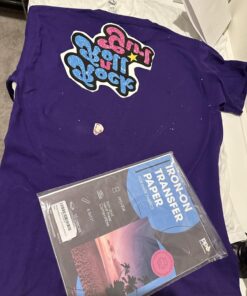 PPD Inkjet PREMIUM Iron-On Dark T Shirt Transfers Paper LTR 8.5x11" pack of 10 Sheets (PPD004-10) 43 71EGGtkf8sL