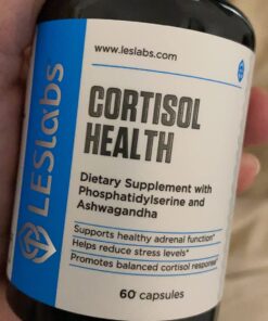 LES Labs Cortisol Health – Stress Relief, Balanced Cortisol Response, Relaxation & Deep Sleep – Phosphatidylserine, Magnesium, Magnolia Bark, Rhodiola Rosea & Ashwagandha – Non-GMO – 60 Capsules 22 71EGqugk oL 1