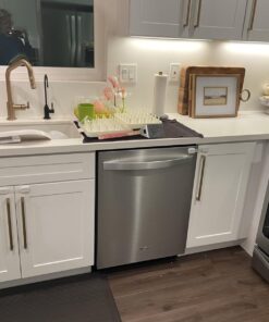 SKYLA HOMES Baby Locks (8-Pack) Child Safety Cabinet Proofing - Safe Quick and Easy 3M Adhesive Cabinet Drawer Door Latches No Screws & Magnets Multi-Purpose for Furniture Kitchen Ovens Toilet Seats 8 Count (Pack of 1) White 31 71EH1A1KpL 1