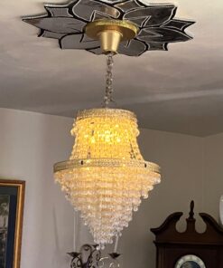 WAZHRMGHG 99FT Clear Acrylic Crystal Garland Strands Hanging Chandelier Bead Chain Ornament String Decorations for Manzanita Centerpiece Christmas Tree Wedding Party Celebration (99FT(30M)) 99FT(30M) 24 71EHfgW3OoL