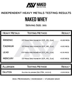 Naked WHEY 5LB 100% Grass Fed Unflavored Whey Protein Powder - US Farms, Only 1 Ingredient, Undenatured - No GMO, Soy or Gluten - No Preservatives - Promote Muscle Growth and Recovery - 76 Servings 76 Servings (Pack of 1) 27 71EHye z5HL