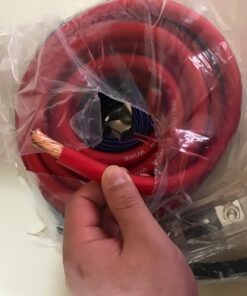 SoundBox PK0-17, 0 Gauge Amp Kit Power Amplifier Install Wiring Cables - 7500W 45 71EIRHimfCL