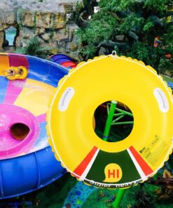 Inflatable Pool Floats, Swimming Pool Float for Adults and Kids, 41 Inches Swimming Ring with Handler for Beach, Heavy Duty Inflatable River Tube Raft, Water Float 10 71EIoeuFVgL