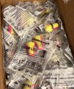 Howard Leight by Honeywell Laser Lite High Visibility Disposable Foam Earplugs, Pink/Yellow , 200-Pairs (LL-1) - 3301105 200 Pair 42 71EJ2yMeg1L