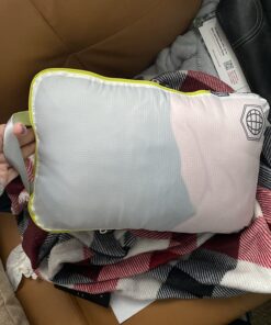 Compression Packing Cubes for Travel - Luggage and Backpack Organizer Packaging Cubes for Clothes (White and Green, 2 Piece Set) 2Piece White and Green 48 71EJSeTQgaL