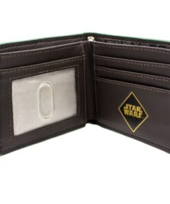 Star Wars - Mandalorian Green Faux Leather Bi-Fold Wallet 3 x 2in 9 71EJeNjX7WL