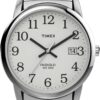 Timex Men's Easy Reader Watch 35MM Stainless Steel/Silver-Tone/White/Date 18 71EJtKZLpZL