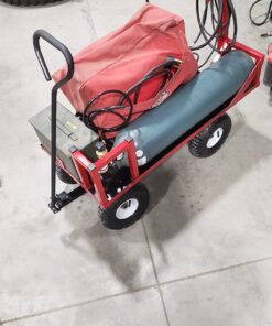 Gorilla Carts GOR400-COM Steel Garden Cart, Steel Mesh Removable Sides, 3 cu ft, 400 lb Capacity, Green 42 71ELnVi5SmL