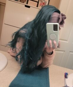 MANIC PANIC Enchanted Forest Green Hair Dye – Classic High Voltage - Semi Permanent Deep Teal Green Hair Color With Blue Undertones - Vegan, PPD & Ammonia Free (4oz) 4 Fl Oz (Pack of 1) 47 71EPfiN7efL