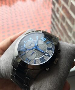 GUESS 45MM Stainless Steel Watch Gunmetal/Gunmetal/Gunmetal 24 71EQAr4qbHL