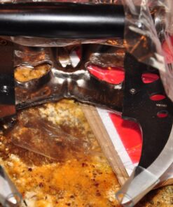 Masters Collection – Fantasy Claw Display Knife – Black and Satin Finish Stainless Steel Blades, Cast Metal Skull, Includes Wood Display Stand, Collectible, Self Defense – MC-2091, 13-Inch 32 71EQP9YdusL